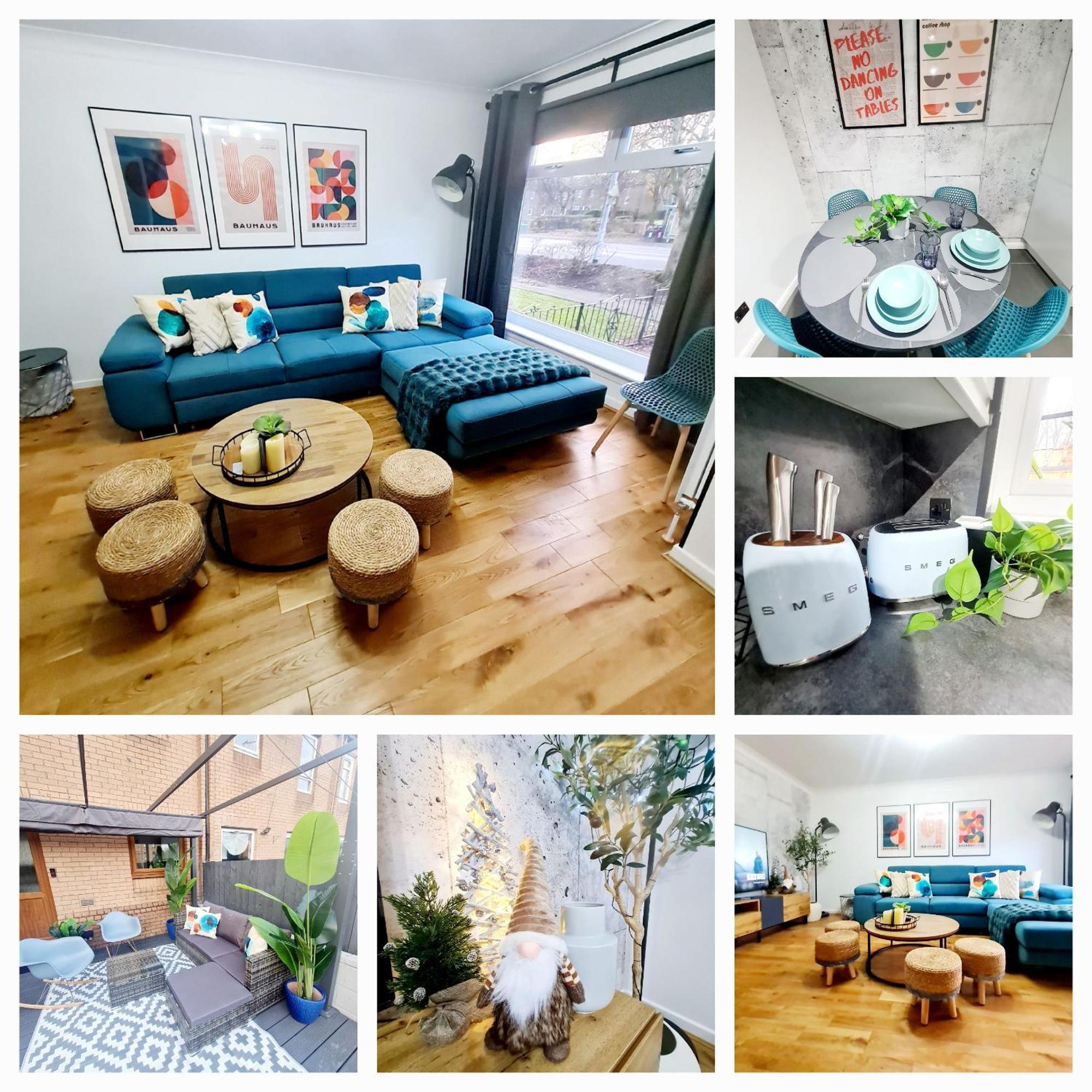 Bright 3Br Walking Distance To Town - Free Parking Apartman Glasgow Kültér fotó